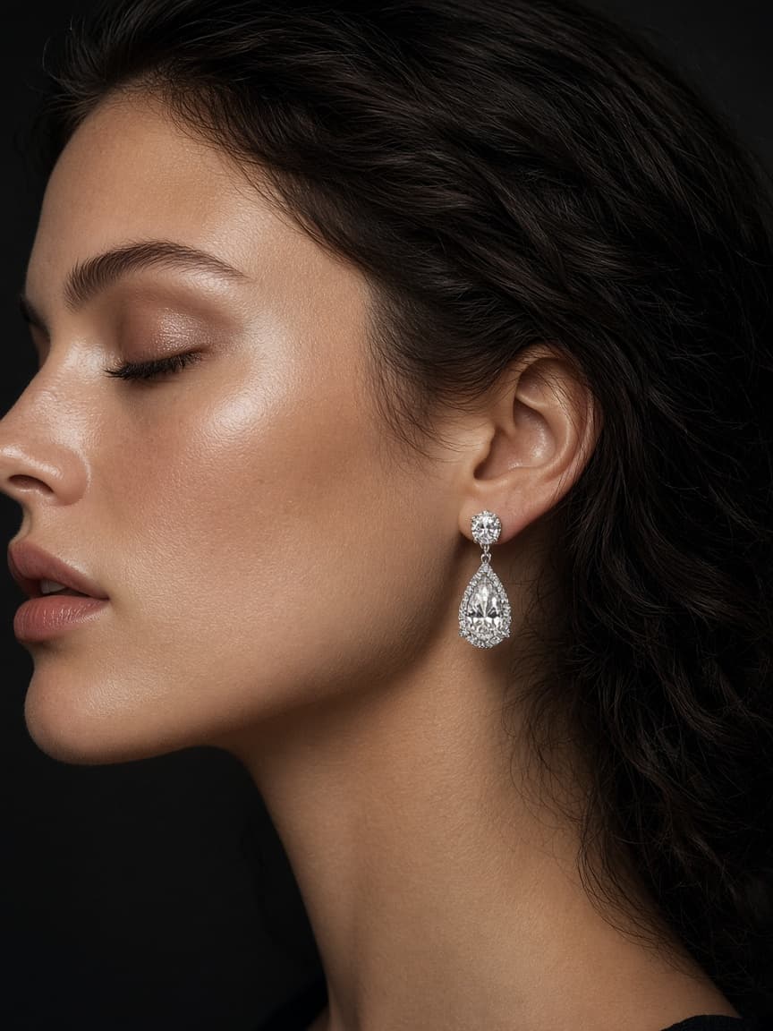 Earrings — editorial